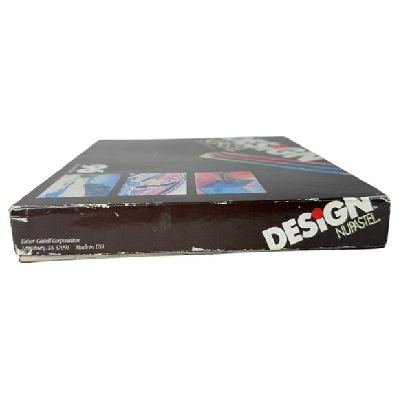 FaberCastell Design NuPastel Set Of 96 Firm Sticks With Box Used Vintage - Picture 16 of 16